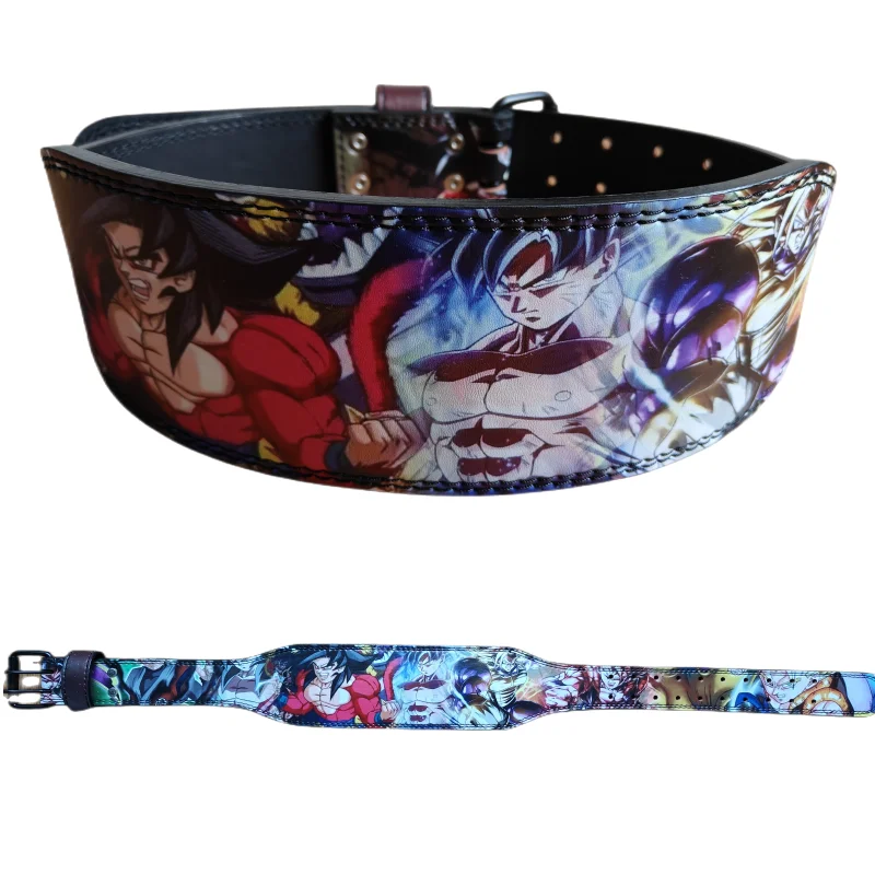 Crossfit Equipment - Anime Weight Lifting Belt Leather Weightlifting