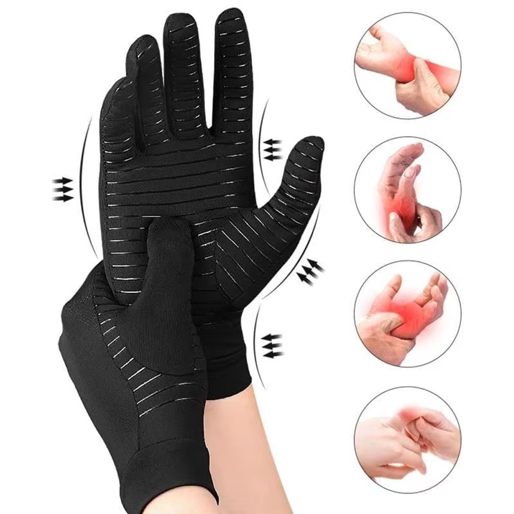 Wrist Wrap Support - Compression Arthritis Gloves Cotton Joint Pain