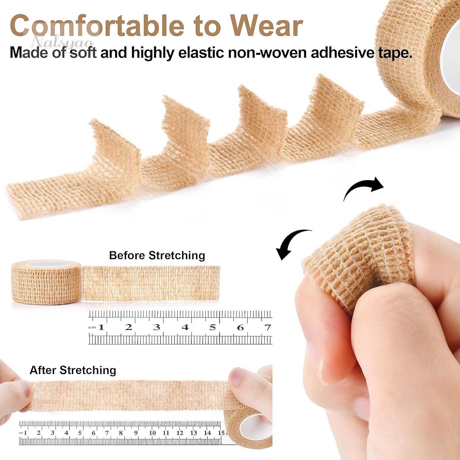 Big Toe Bandage Wrap Stretchy  - огляд і ціна Wrist Wrap Support