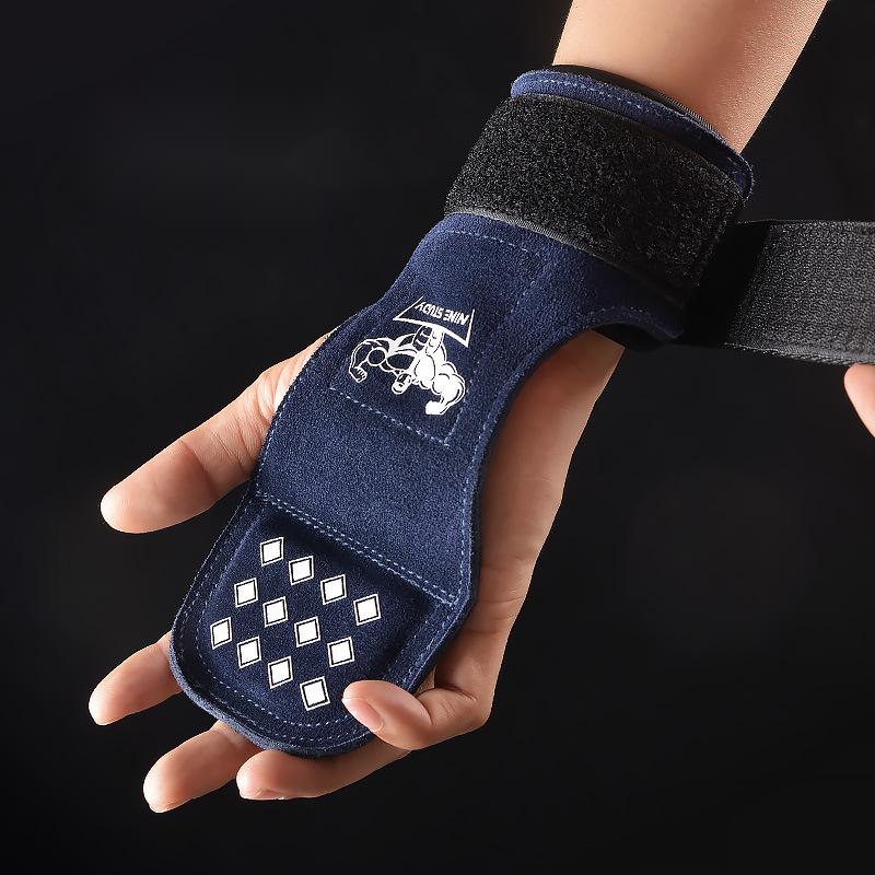 New Leather Gym Gloves Pull-up - огляд і ціна Crossfit Equipment