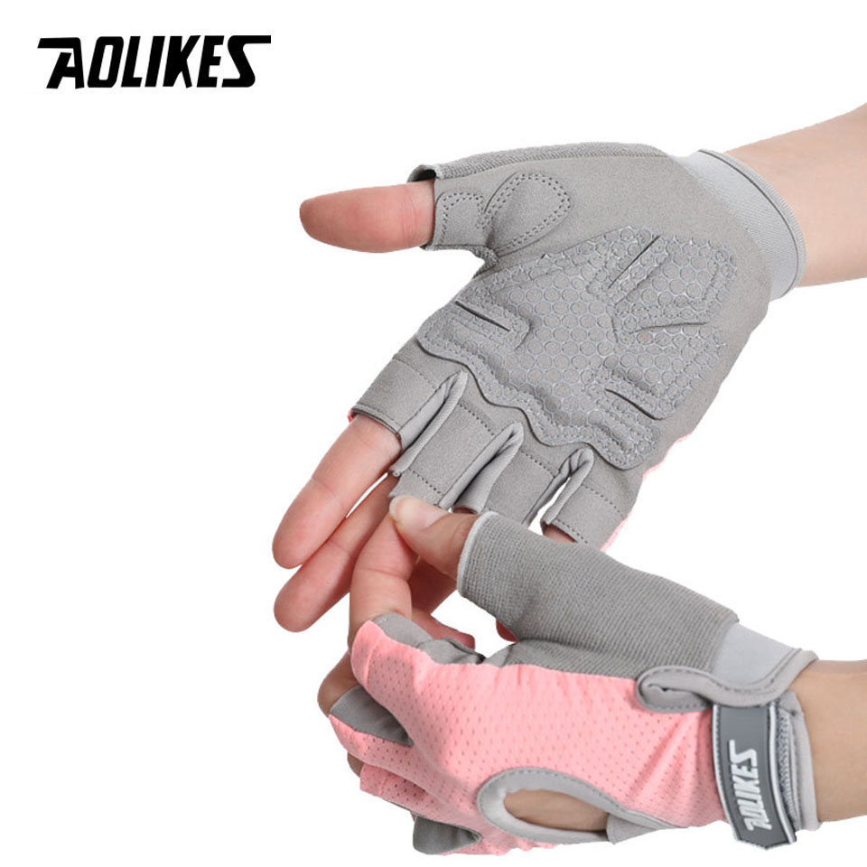 AOLIKES 1 Pair Gym Gloves Body - огляд і ціна Crossfit Equipment