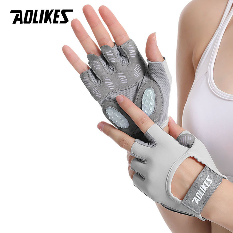 AOLIKES 1 Pair Gym Gloves Body - огляд і ціна Crossfit Equipment