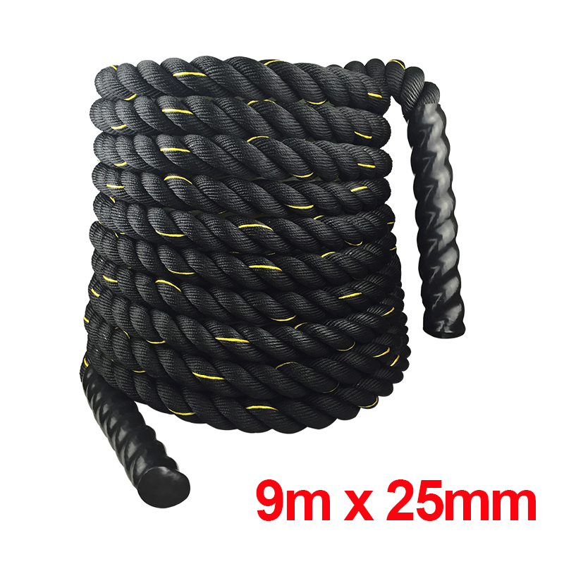 9M/12M/15M Fitness Battle Rope - огляд і ціна Crossfit Equipment