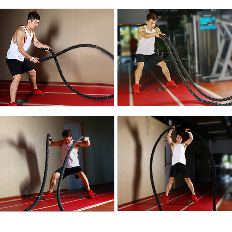 9M/12M/15M Fitness Battle Rope - огляд і ціна Crossfit Equipment