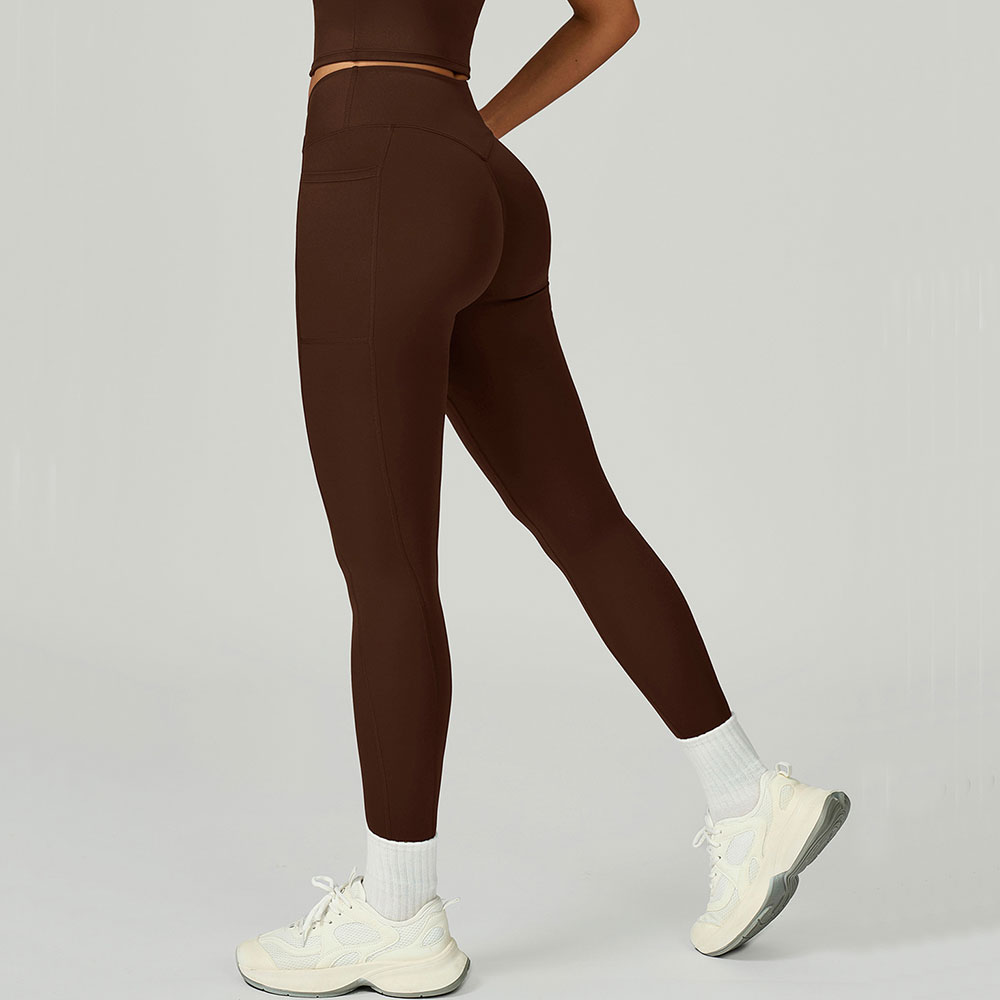 Cross Waist Head Yoga Leggings - огляд і ціна Crossfit Equipment