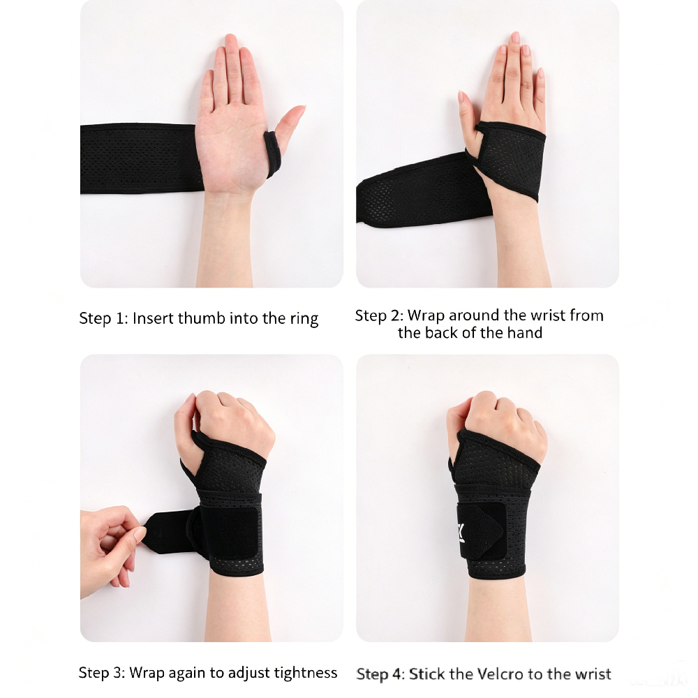 1PCS Adjustable Compression Me - огляд і ціна Wrist Wrap Support