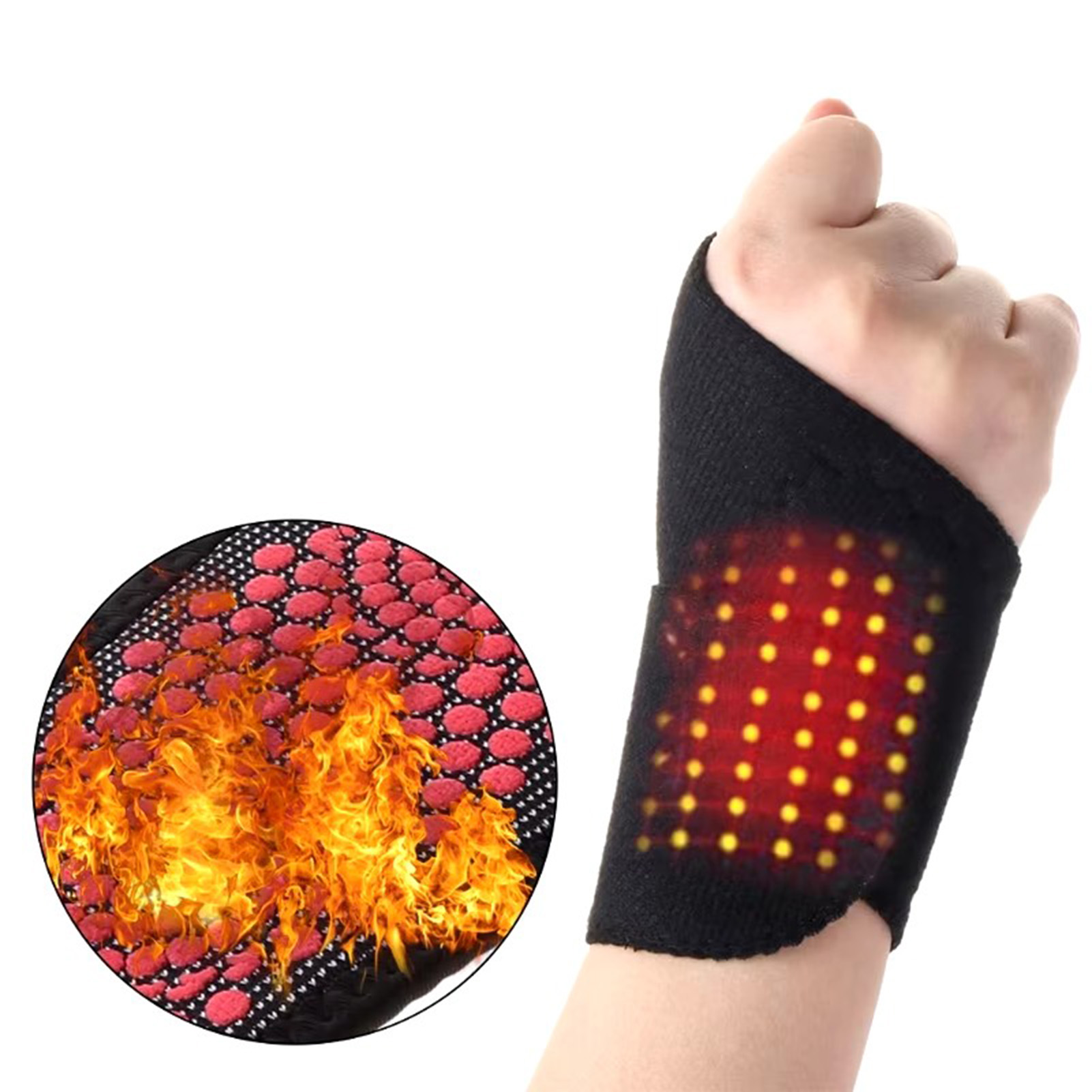 1/2pcs Self-Heating Wrist Brac - огляд і ціна Wrist Wrap Support