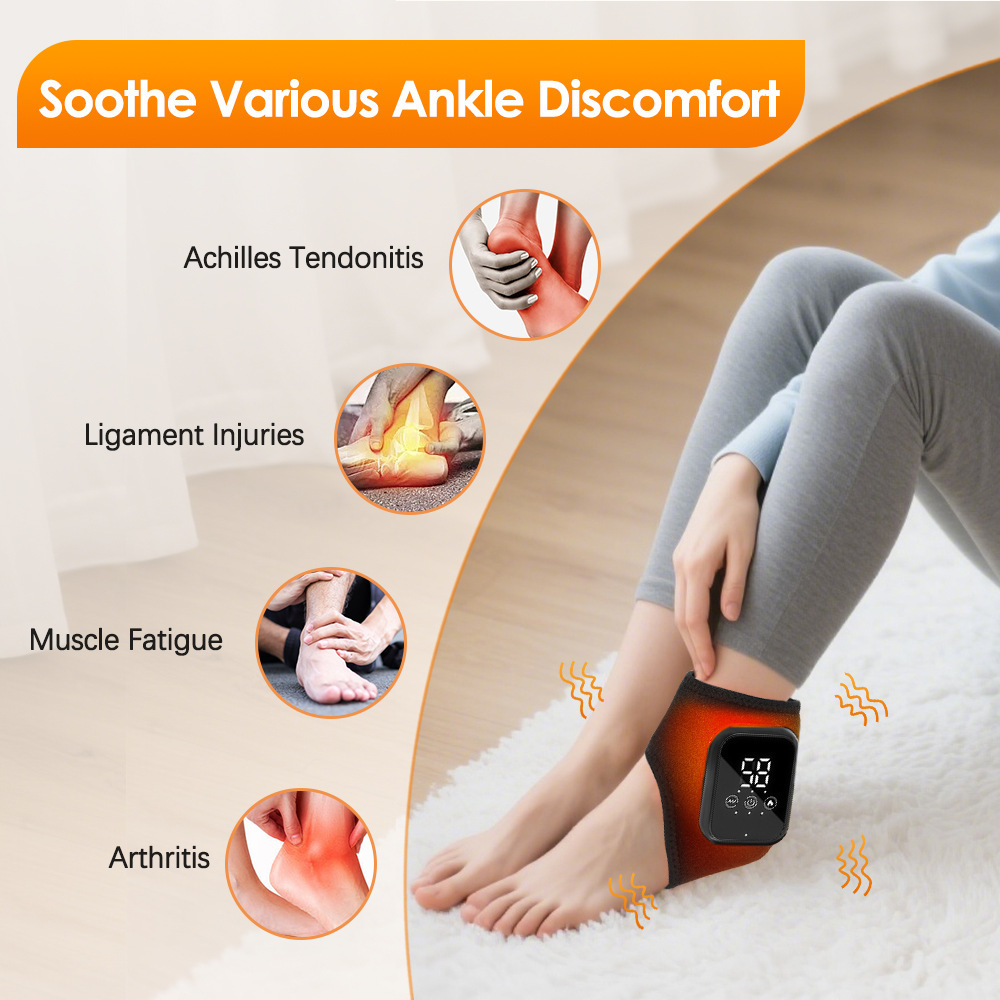 Electric Ankle Heat Massager V - огляд і ціна Wrist Wrap Support